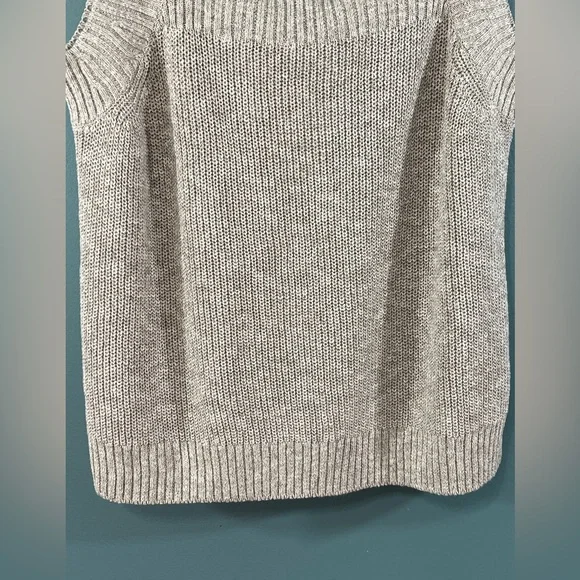 Tommy Bahama Sanibel Linen Sweater Tank Top Size L Natural Tan - Picture 4 of 7